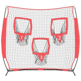 Baseball Practice Net Black 214.5 x 89.5 x 181 cm Polyester 42012856