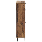 Shoe Cabinet HAARLEM 78 x 24 x 103 cm Engineered Wood Old Wood 896883