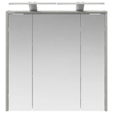 Bathroom Mirror Cabinet Concrete Grey 63.5 x 16 x 62.5 cm 889162