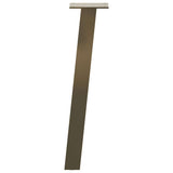 Coffee Table Legs 4 pcs Natural Steel 42 cm Steel 4012491