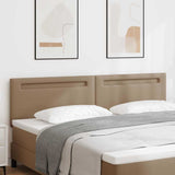 LED Headboard Cappuccino 200 cm Faux Leather 42007316