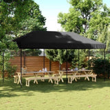 Foldable Party Tent Pop-Up Black 580x292x315 cm 4004942