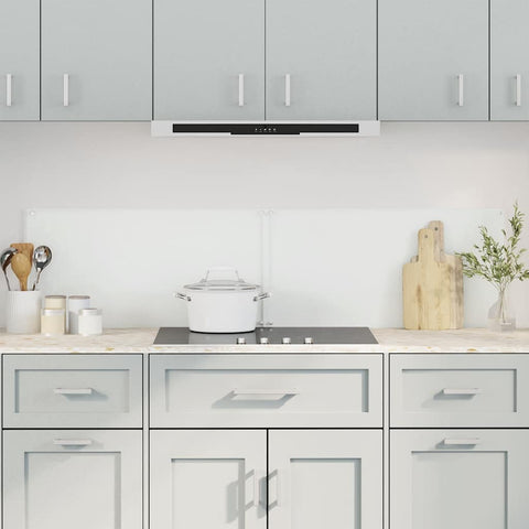 Kitchen Backsplashes 2 pcs Transparent 80x60 cm Tempered Glass 3315794