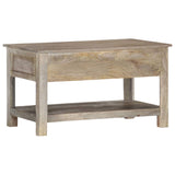 Coffee Table 82x52x47 cm Solid Mango Wood 286383