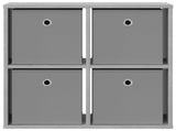 Sideboard with Drawer Grey Sonoma 59.5 x 27 x 57 cm 8000537
