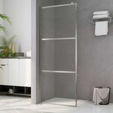 Walk-in Shower Wall with Clear ESG Glass 115x195 cm 146638