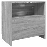 Sink Cabinet Grey Sonoma 59x37x59 cm Engineered Wood 848113