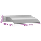 Pool Fountain Silver 45x26x13 cm Stainless Steel 148921