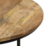 Nesting Tables 3 pcs Rough Mango Wood 338002