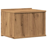 Wall-mounted Bedside Cabinet Artisan Oak 40x32x30 cm 855946