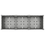 Raised Bed 120x40x71 cm Polypropylene 153299