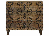 Bed cabinet with Drawer Brown 50 x 33 x 60 cm Solid Mango Wood 4018341