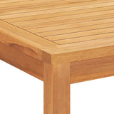 5 Piece Garden Dining Set Solid Wood Teak 3157931