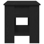 ZNTS Black Oak Coffee Table - 101x49x52 cm Made from Engineered Wood 862764