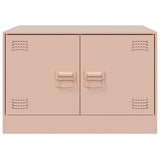 Coffee Table Pink 67x50x44 cm Steel 841728