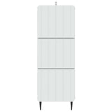 Drawer Cabinet White 33 x 34.5 x 92 cm Engineered Wood 894385