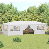 Professional Party Tent with Side Walls 4x9 m White 90 g/m 48529