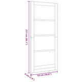 Interior Door Natural 93 x 211 cm Plywood 42052400