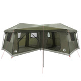 Family Tent with Rainfly Water-Resistant 14-Person Army Green 42042225