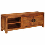 TV Cabinet Brown 110 x 30 x 40 cm Solid mango wood 4104602