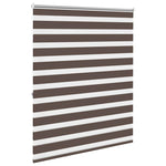 Zebra Blind 140 x 175 cm Coffee 240225