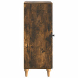 Sideboard Smoked Oak 33 x 34.5 x 90 cm Engineered Wood 894140