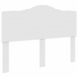 Bed Frame with Headboard White 140 x 200 cm Solid Pine Wood 3413299