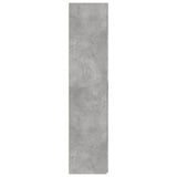 Highboard Concrete Grey 70x42.5x185 cm Engineered Wood 3281430