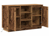 LED Sideboard Old Wood 90 x 32 x 75 cm Engineered Wood 869688
