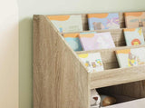 Kids Bookshelf Sonoma Oak 72.5 x 29.5 x 69 cm Engineered Wood 892381