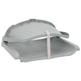 4 Piece Foldable Boat Seat Set Grey 272240