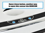 68L Sensor Dustbin Stainless Steel Automatic Kitchen Waste Bin Silver T3398P344641