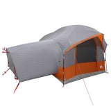 Tailgate Tent with Rainfly Water-resistant Grey and Orange 42028545