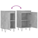 Sideboards 2 pcs Concrete Grey 40x35x70 cm Engineered Wood 831061