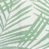 Outdoor Rug Leaf ARAKIL Green and White 400 x 300 cm 42003521