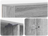 Fireplace Surround Grey Sonoma 102 x 18 x 100.5 cm 8006603