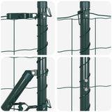 Welded Wire Fence with Spikes 10 x 1.2 m 3350615