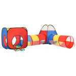 ZNTS Children Play Tent with 250 Balls Multicolour 190x264x90 cm 3107733