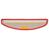 Stair Mats 20 pcs 56x17x3 cm Red Half Round 3365844