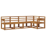 Outdoor Sofa Set 5 pcs Natural 3366382
