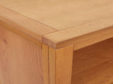 Cabinet with Storage Brown Solid Oak Wood 4106555