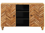 Storage Cabinets Brown 90 x 33.5 x 75 cm Solid Mango Wood 4018944