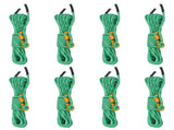 Tent Guy Ropes with Spanners Reflective 8 pcs 4 m 4 mm 4008133