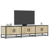TV Cabinet Sonoma Oak 180x35x41 cm Engineered Wood 3300786