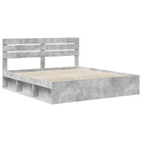 Bed Frame with Headboard Concerte 180 x 200 cm Solid Pine Wood 3411386