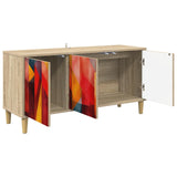 TV Cabinet HEESCH 102 x 33 x 50 cm Sonoma Engineered Wood 8007078