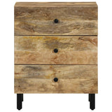 ZNTS Bedside Cabinet 50x33x60 cm Solid Wood Mango 356900