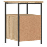 Bedside Cabinet Sonoma Oak 34x35.5x50 cm Engineered Wood 826015