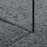 Rug OVIEDO Short Pile Anthracite 120 cm 375479