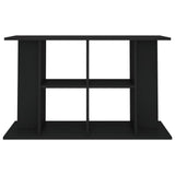 Aquarium Stand Black 100x40x60 cm Engineered Wood 833584